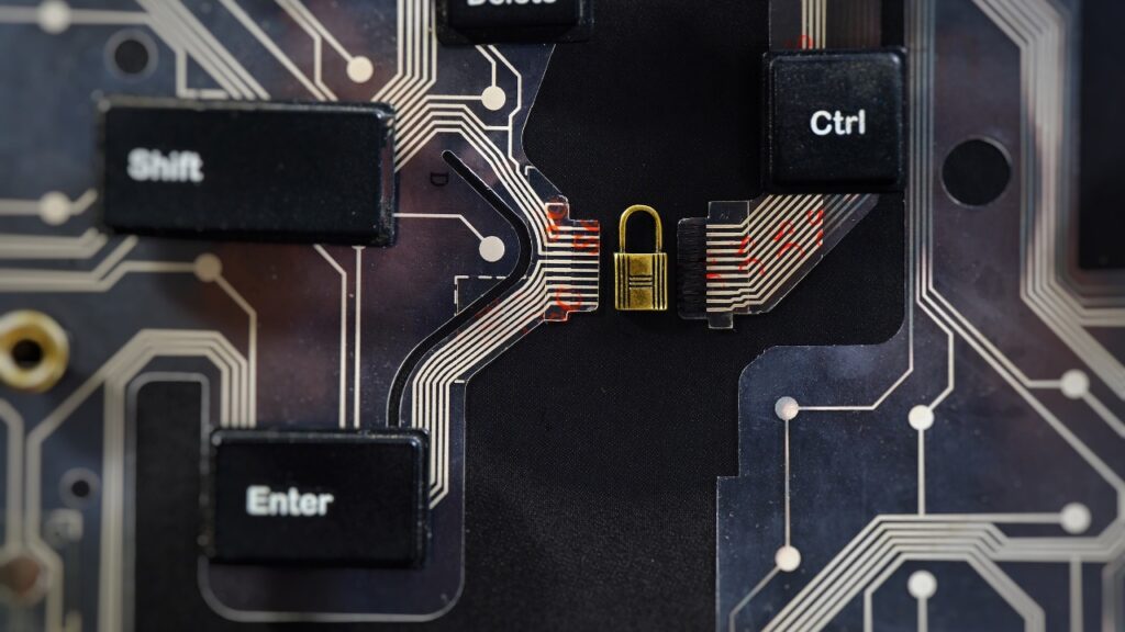 cyber-security-lock-circuitboard-computer-keys